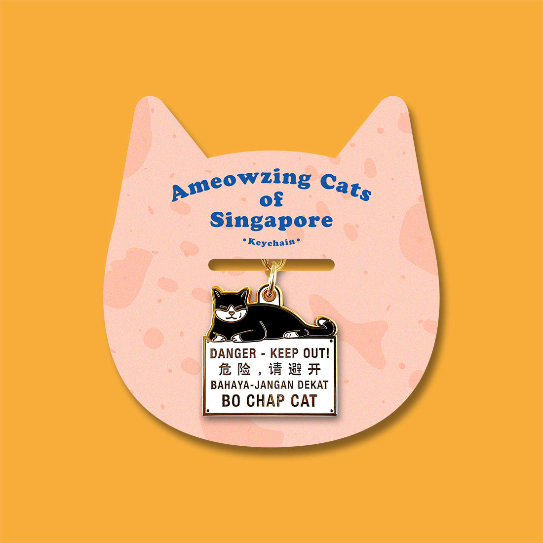 Ameowzing Keychain – Bo Chap Cat