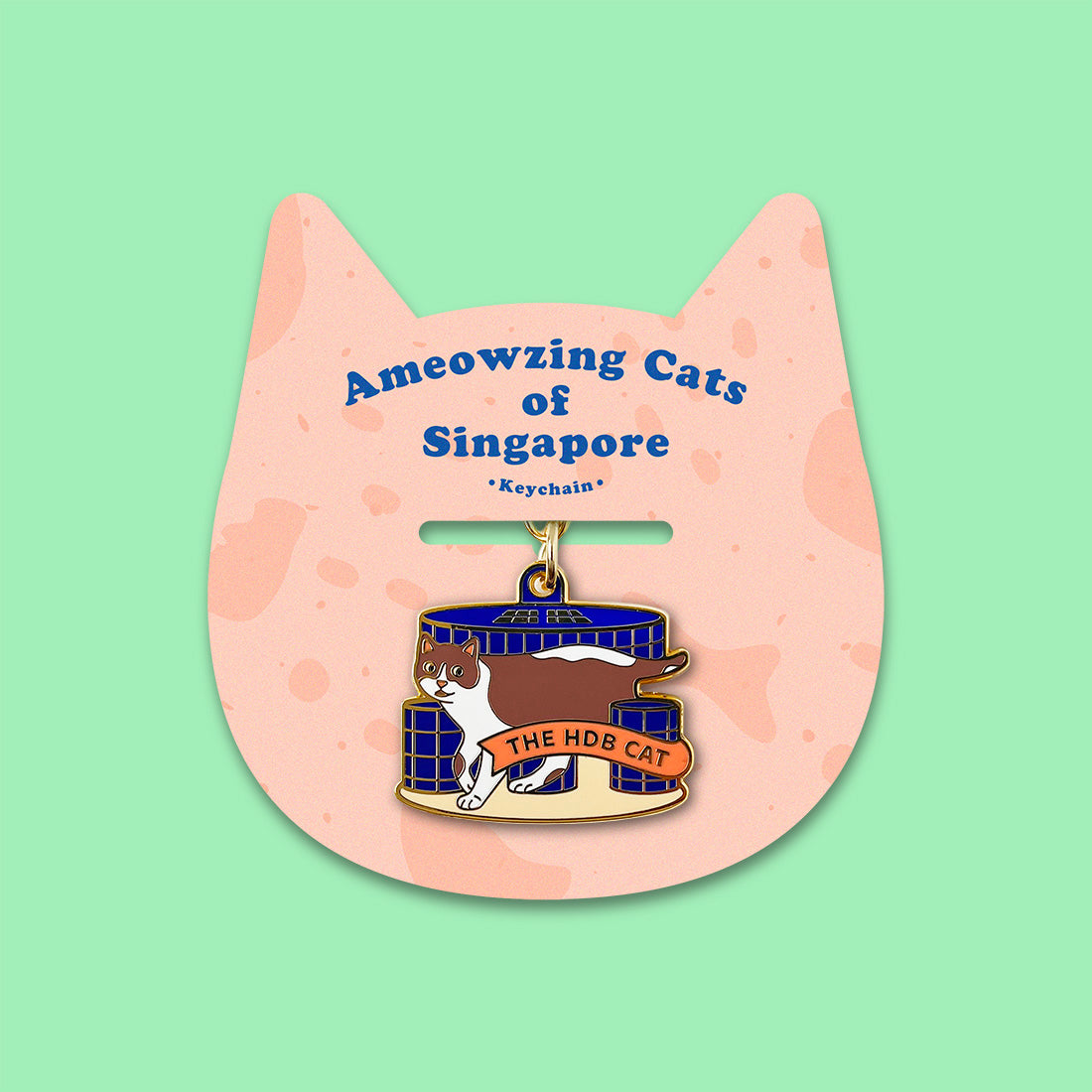 Ameowzing Keychain – HDB Cat