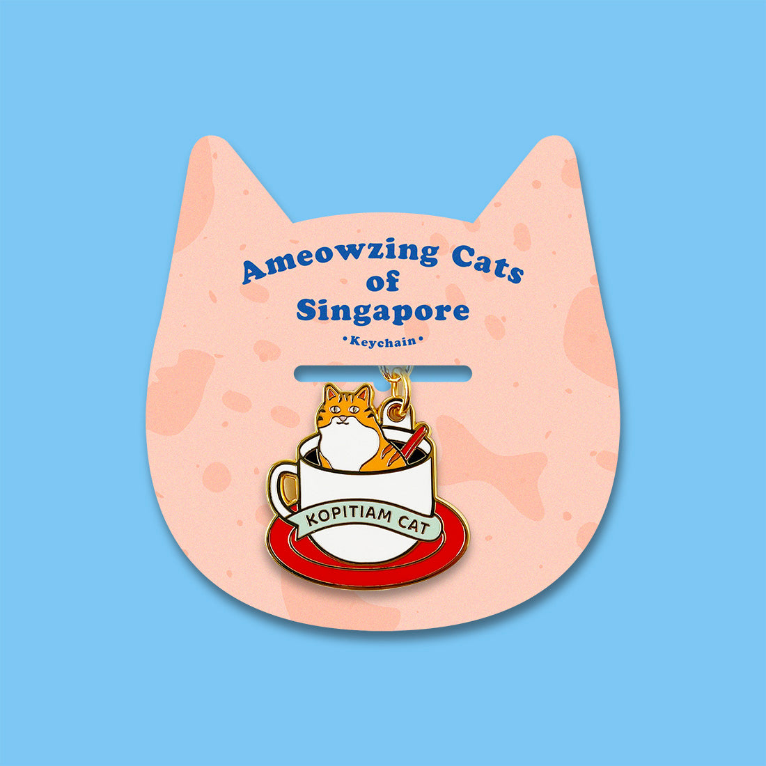 Ameowzing Keychain – Kopitiam Cat