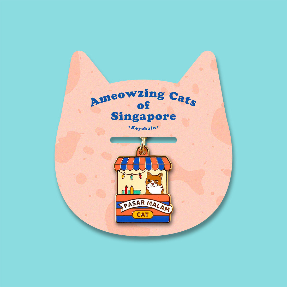 Ameowzing Keychain – Pasar Malam Cat