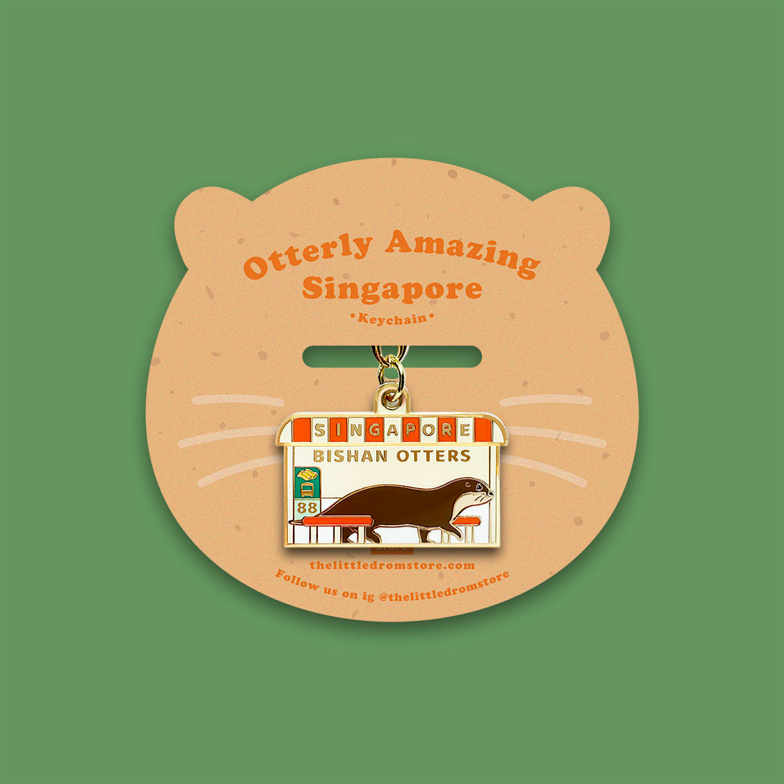 Otters of SG Keychain – Bishan Otters