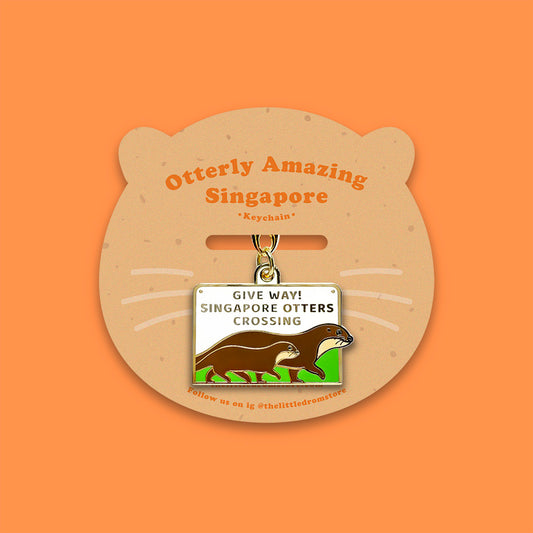 Otters of SG Keychain – Otters Crossing