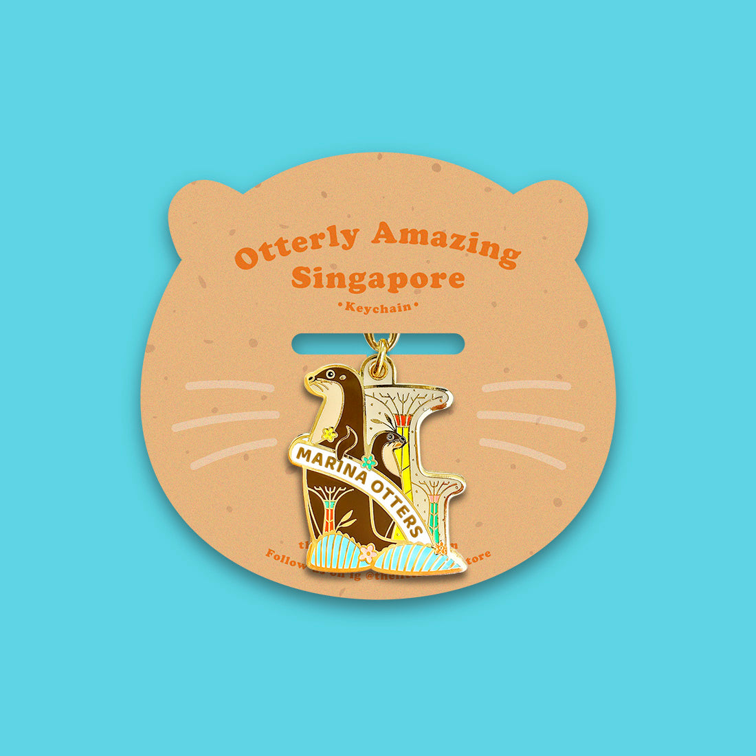 Otters of SG Keychain – Marina Otters
