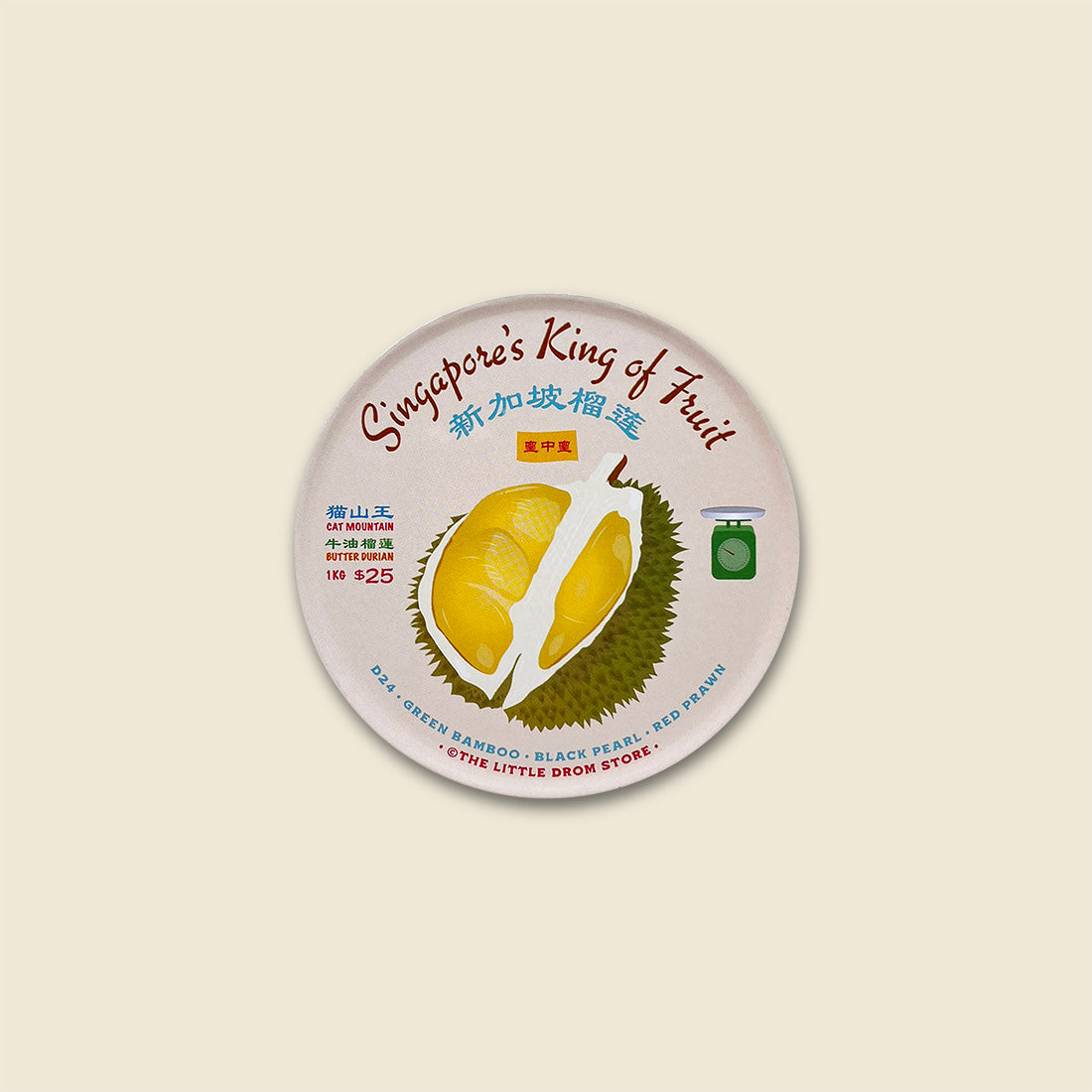 Makan Coaster – Durian