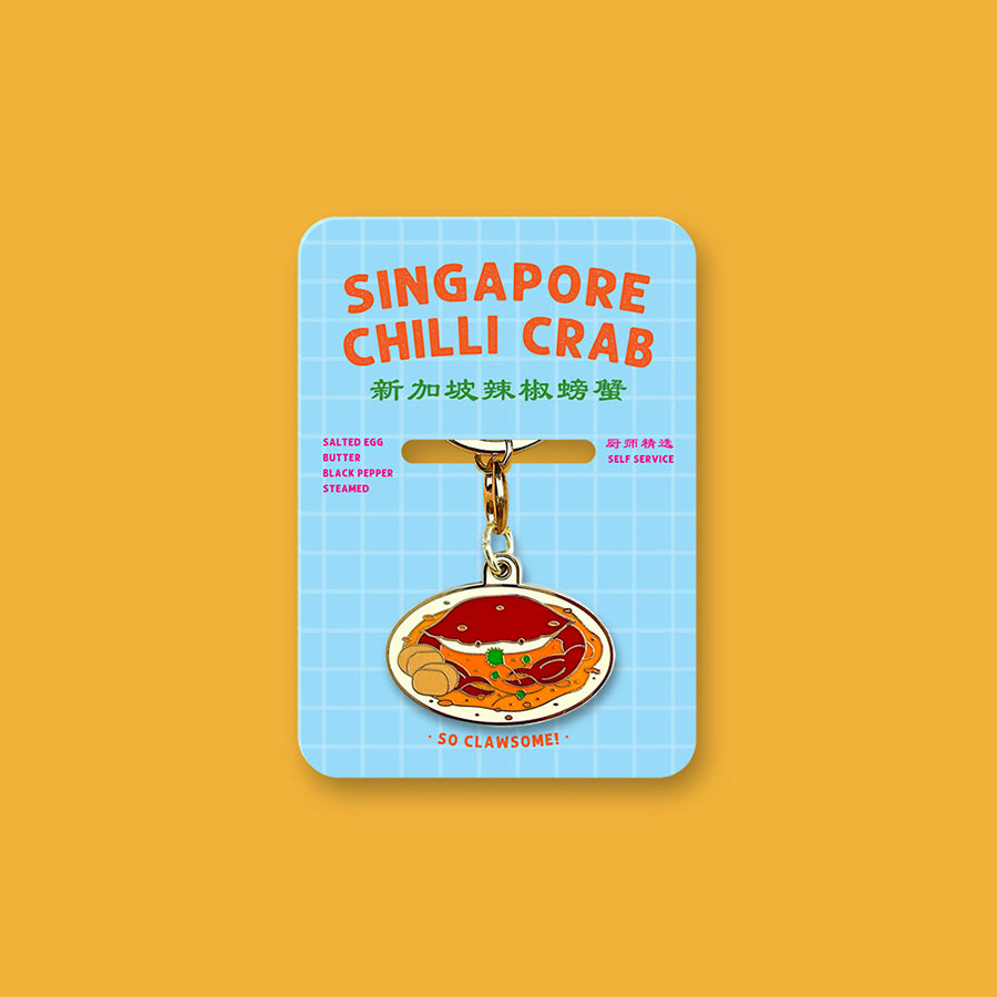 Makan Keychain – Chilli Crab