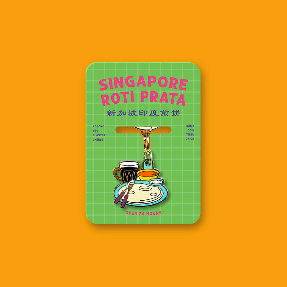 Makan Keychain – Roti Prata