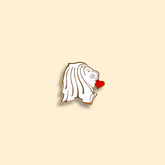 Everyday SG Pin – Merlion Kiss