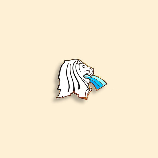 Everyday SG Pin – Merlion Water Spout