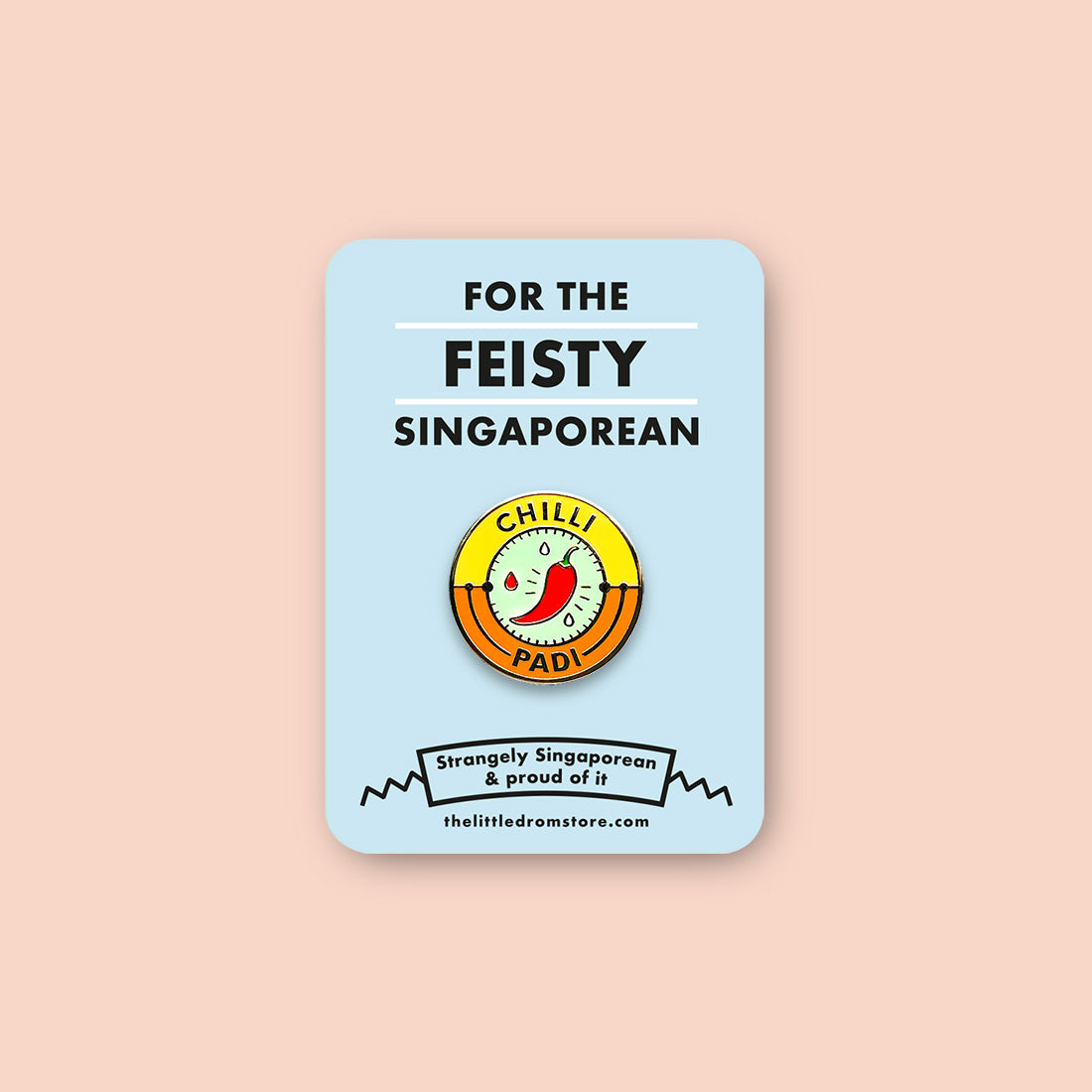 Strangely Singaporean Pin – Chilli Padi