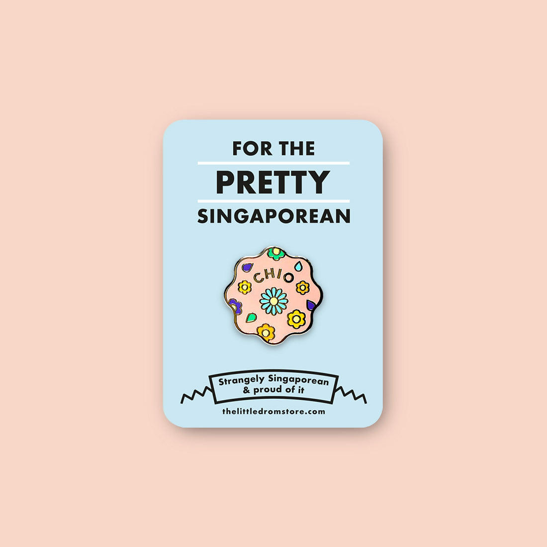 Strangely Singaporean Pin – Chio