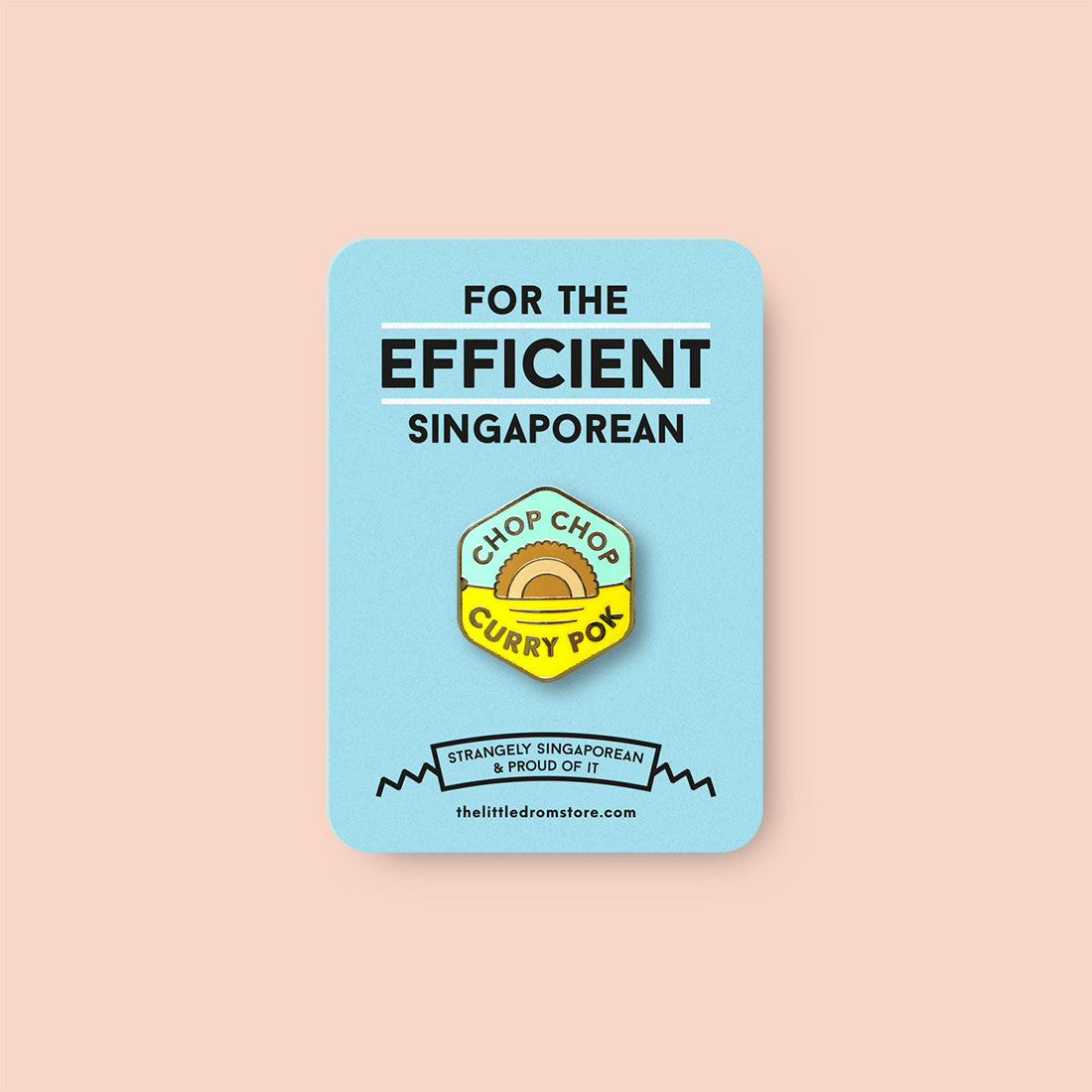 Strangely Singaporean Pin – Chop Chop Curry Pok