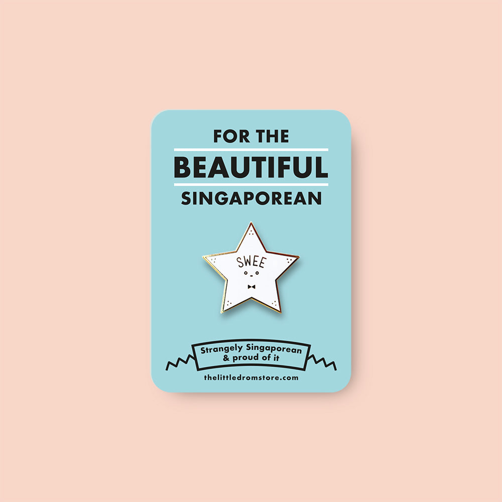 Strangely Singaporean Pin – Swee