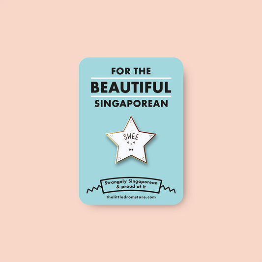 Strangely Singaporean Pin – Swee