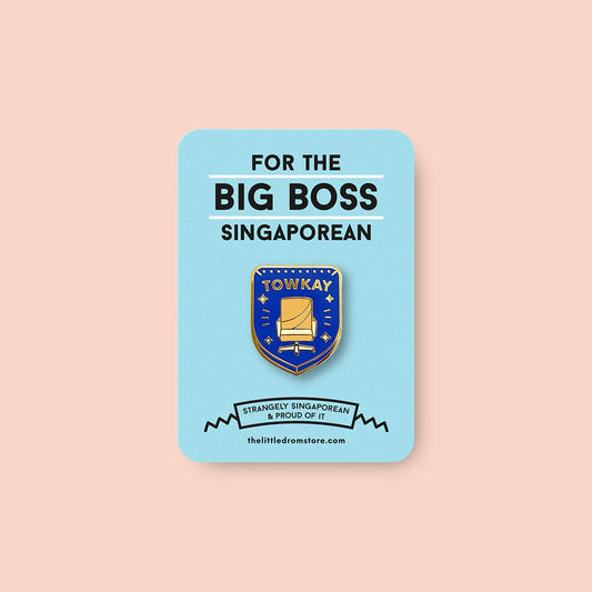 Strangely Singaporean Pin – Towkay