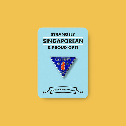 Strangely Singaporean Pin – Yaya Papaya