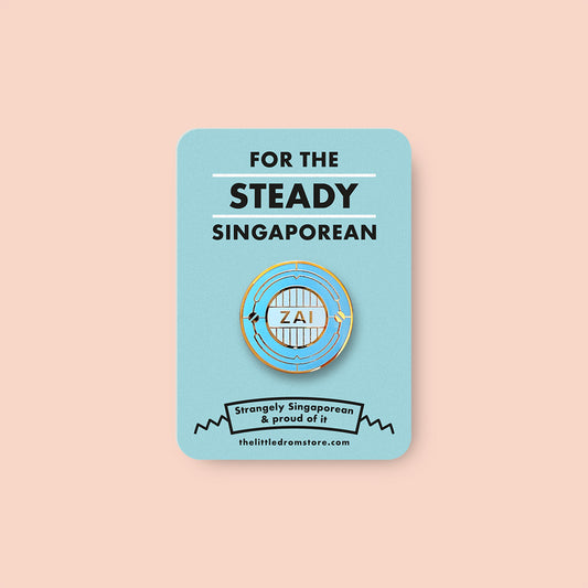Strangely Singaporean Pin – Zai