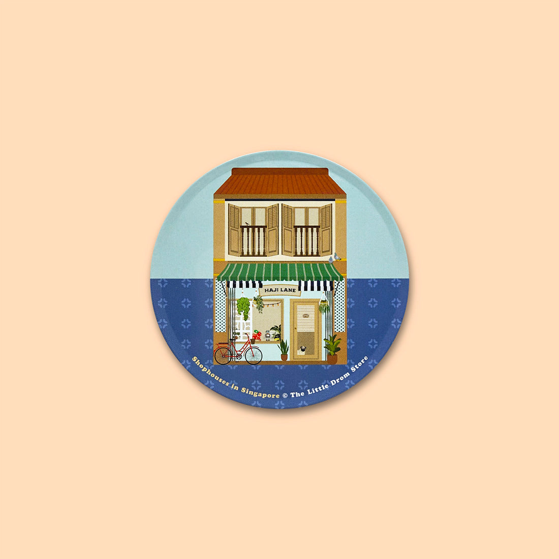 Singapore Shophouses Coasters – Set of 4