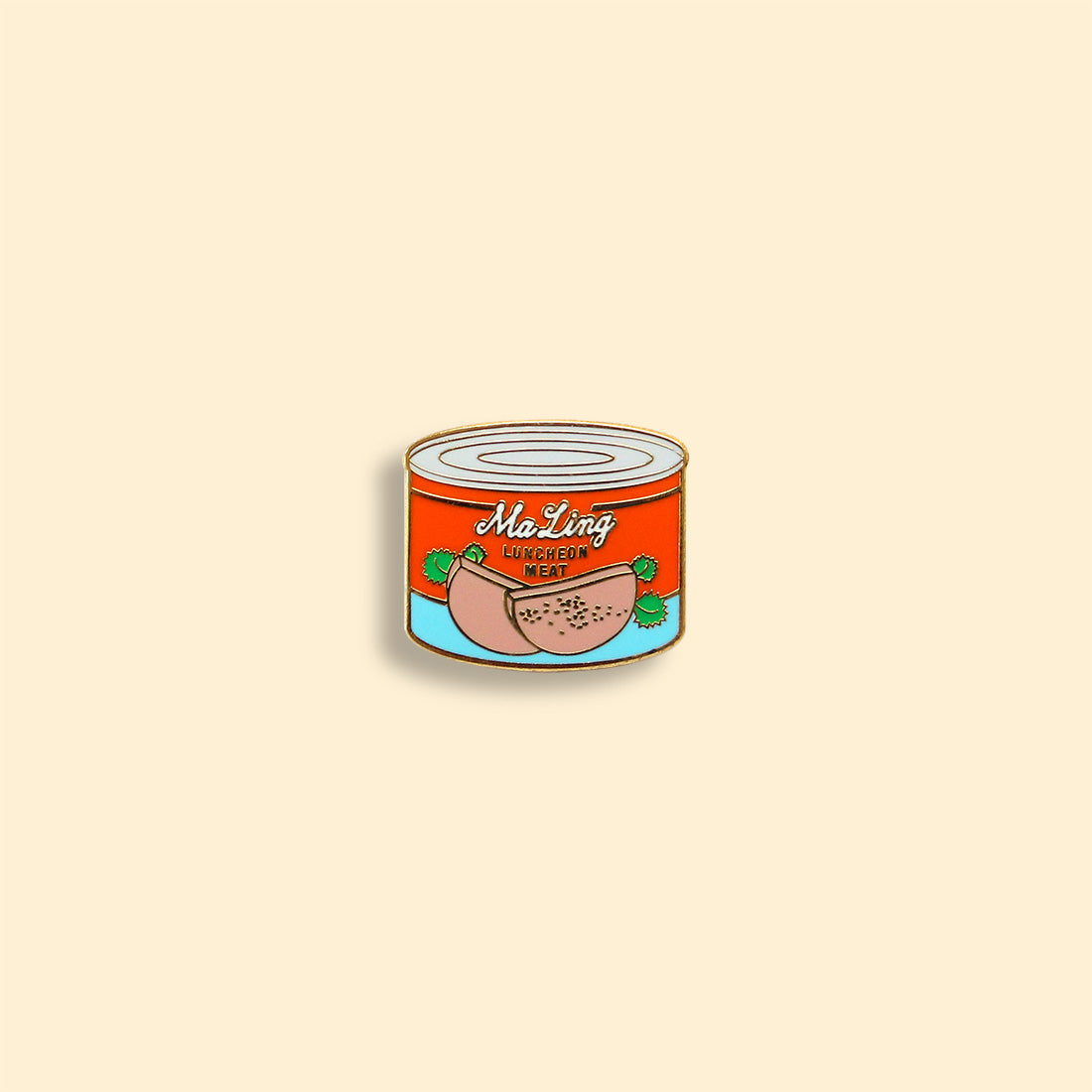 Snacks Pin – Luncheon Meat