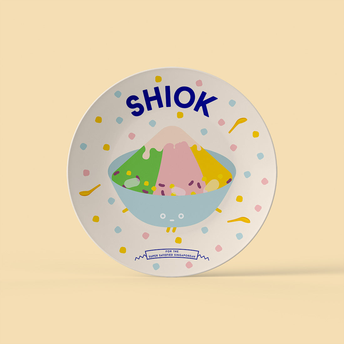 8" Plate – Shiok