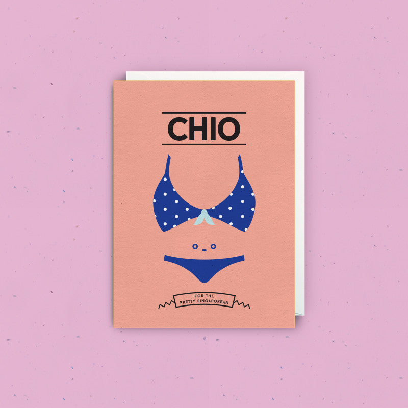 Strangely Singaporean Card  – Chio