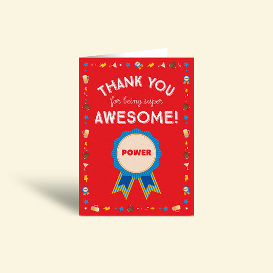 Thank you Card – Awesome