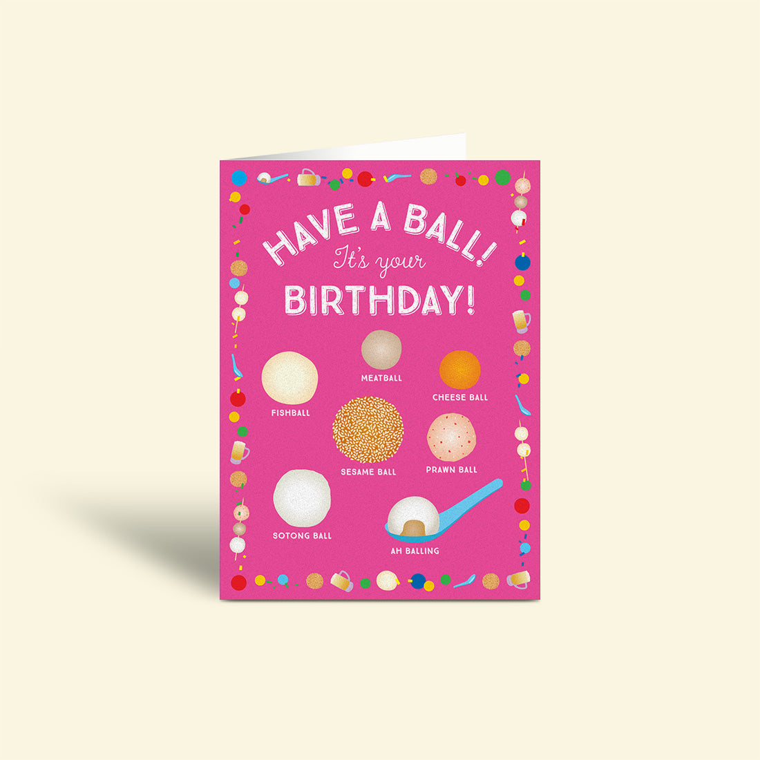 Birthday Cards – Have a Ball