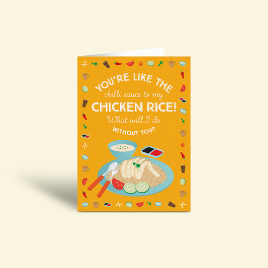 Love or Friendship Card – Chicken Rice