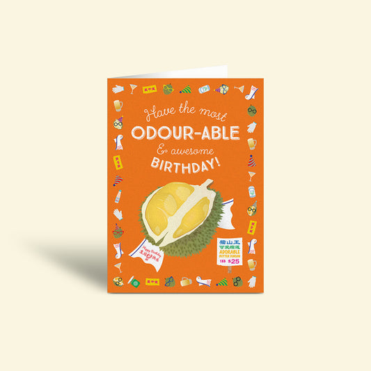 Birthday Card – Odourable Durian