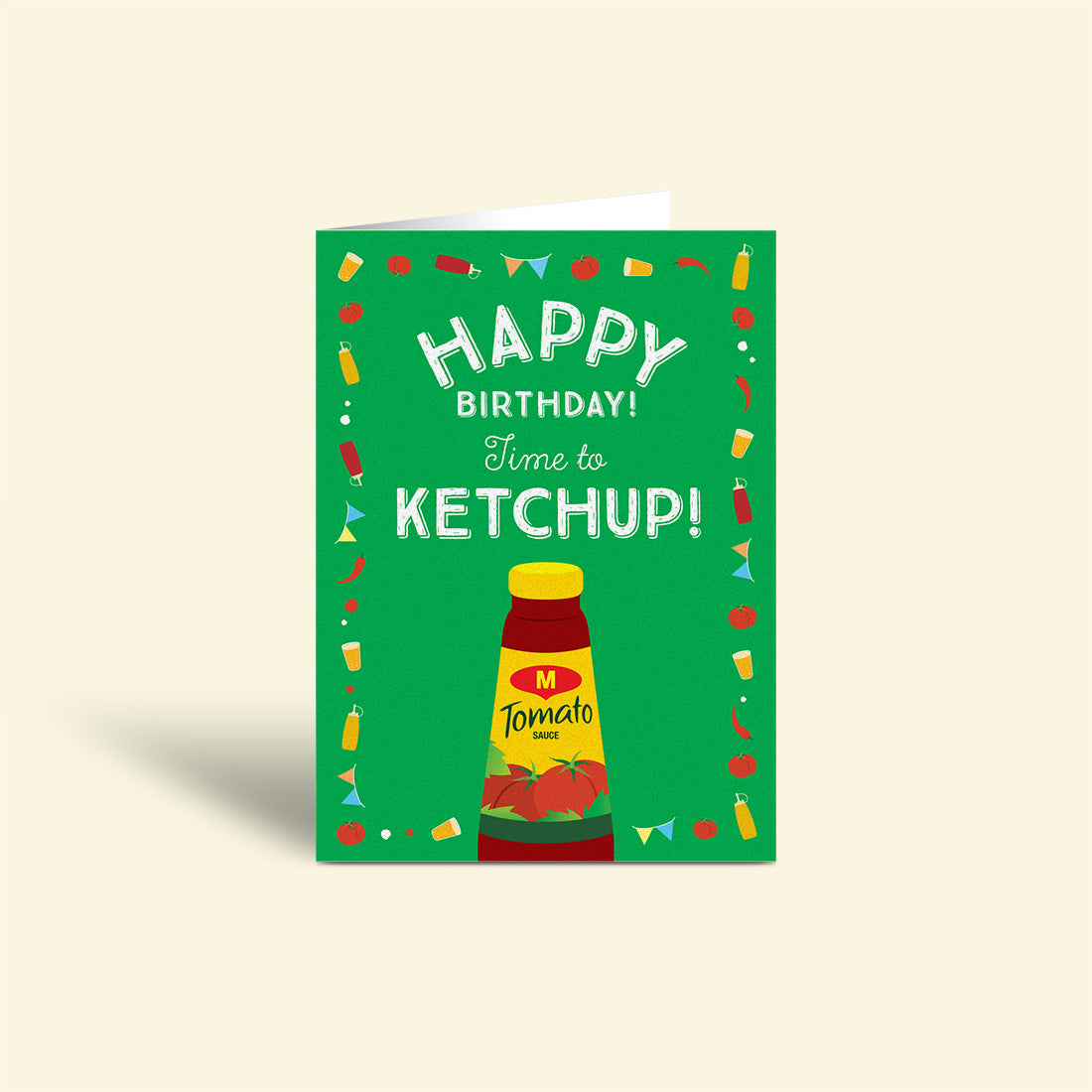 Birthday Card – Tomato Ketchup