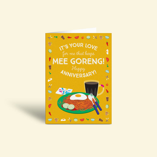 Anniversary Card – Mee Goreng