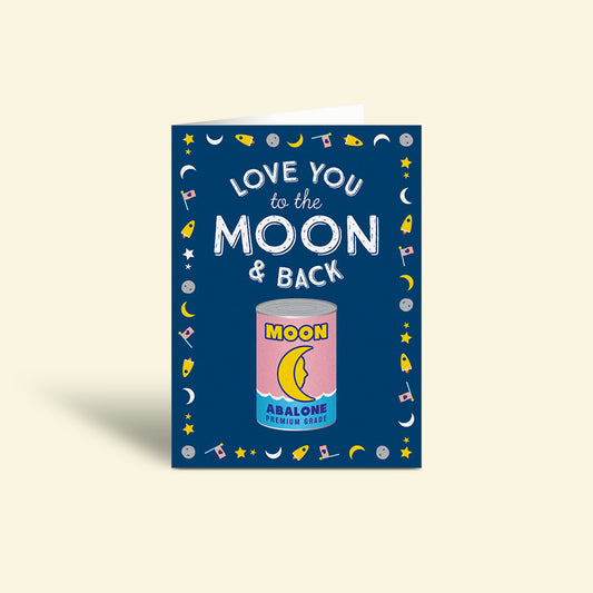 Love Card – Moon & Back