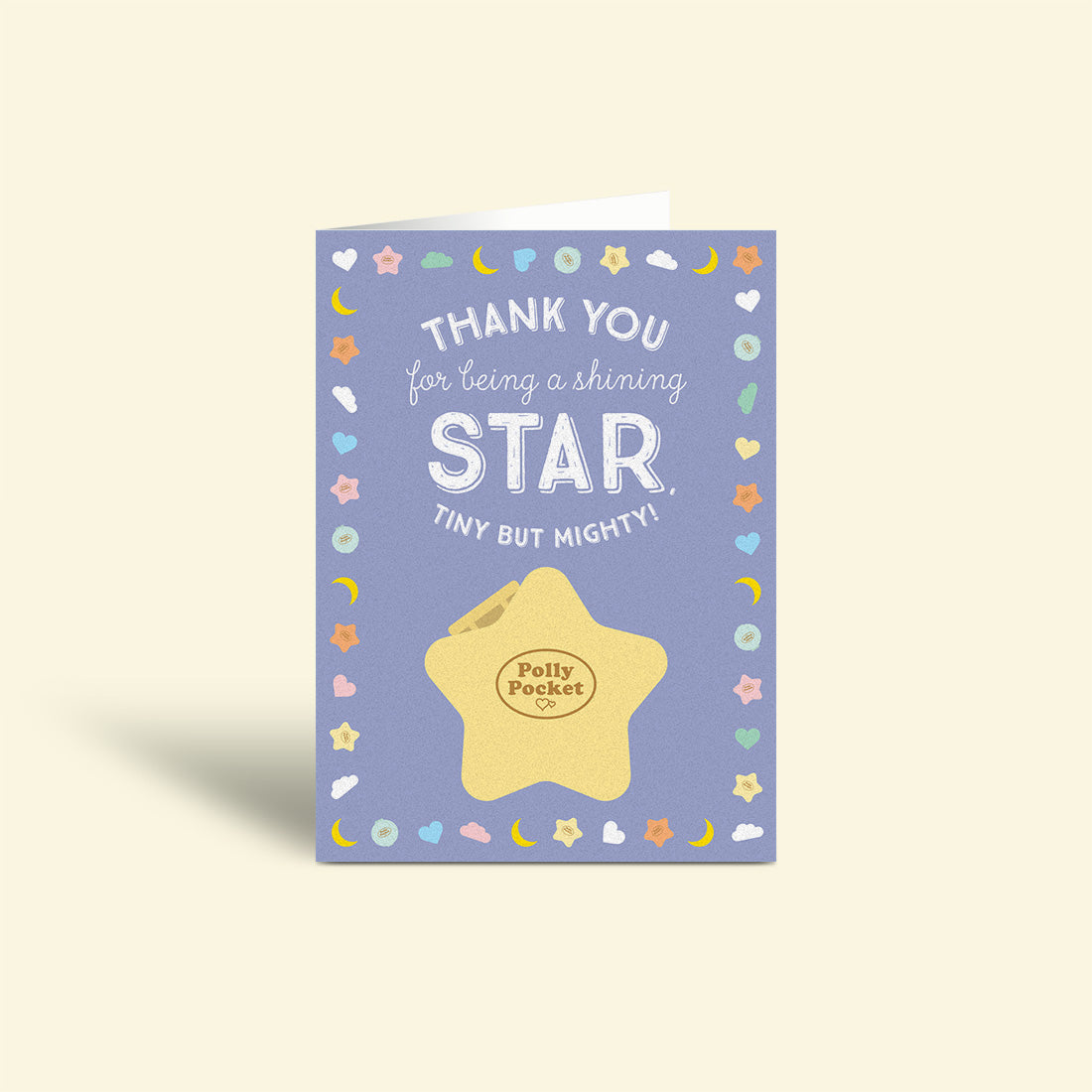 Thank you Card – Polly Pocket Star