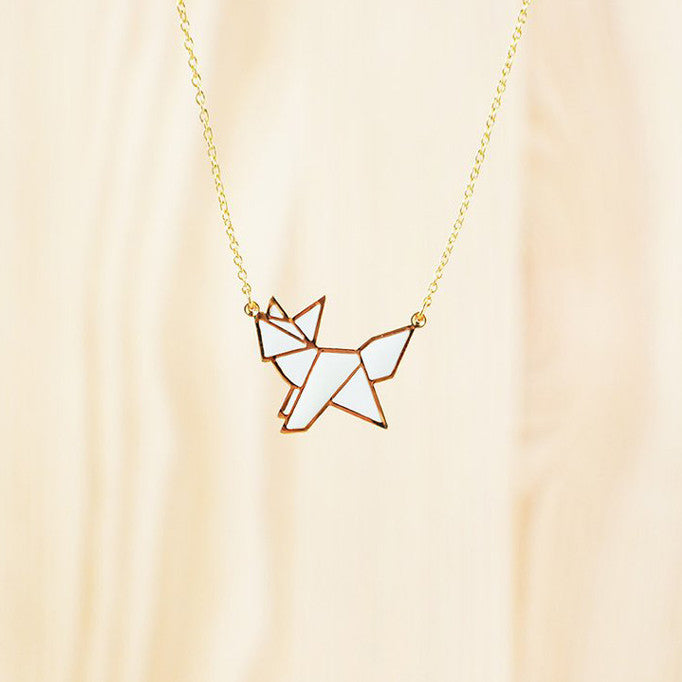 Origami Necklace – Fox