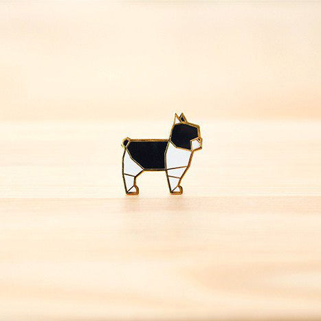 Origami Pin – French Bulldog