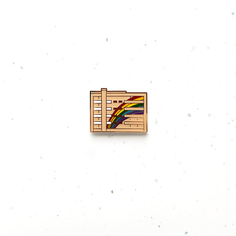 Everyday SG Pin – Rainbow HDB