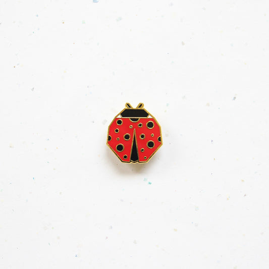 Origami Pin – Ladybird