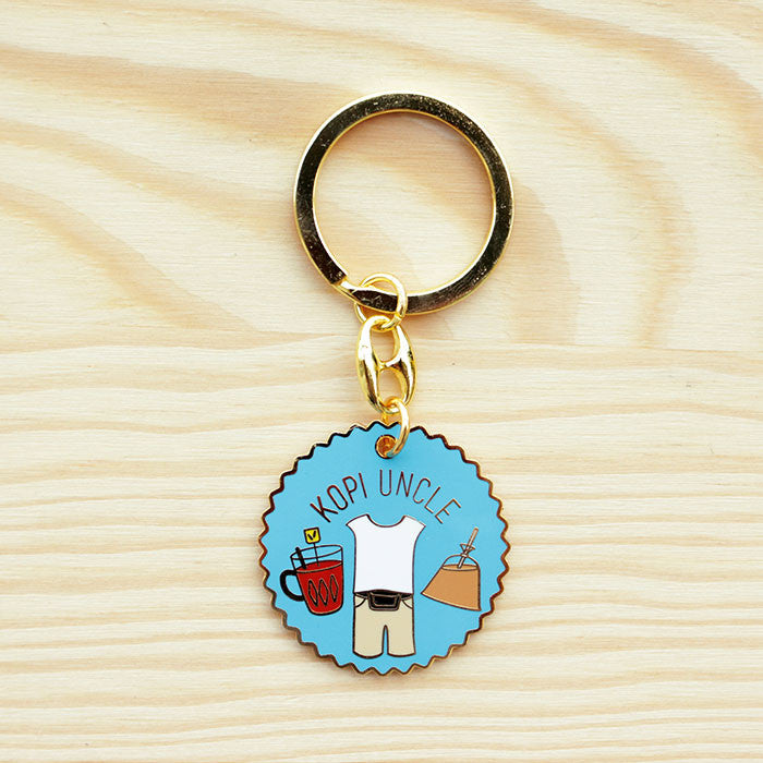 Kopitiam Keychain – Kopi Uncle