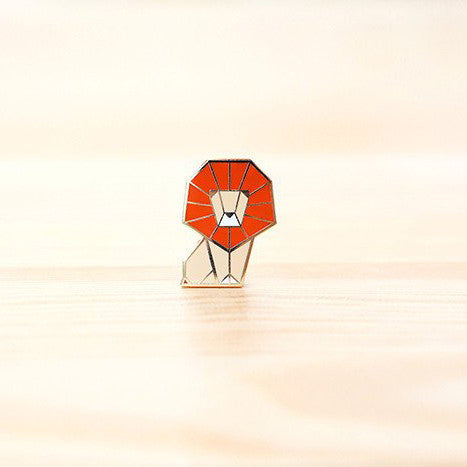Origami Pin – Lion