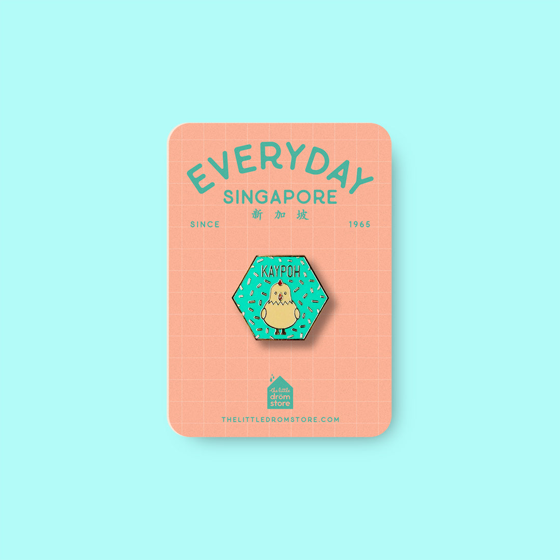 Strangely Singaporean Pin – Kaypoh