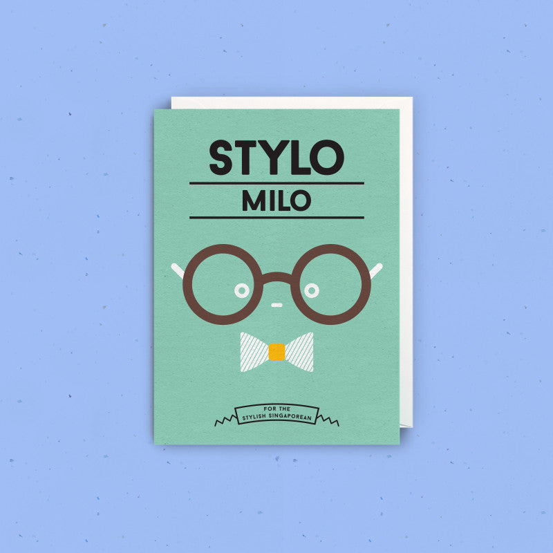 Strangely Singaporean Card  – Stylo Milo