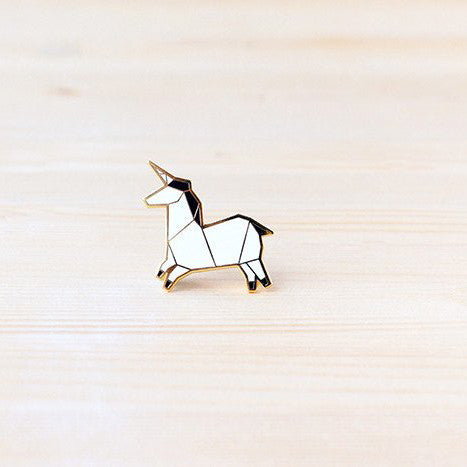 Origami Pin – Unicorn