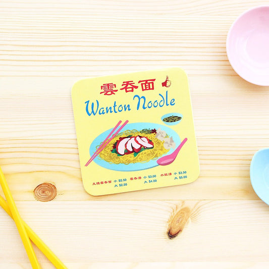 Makan Coaster – Wanton Noodle