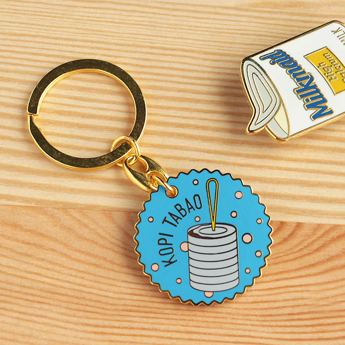 Kopitiam Keychain – Kopi Tabao