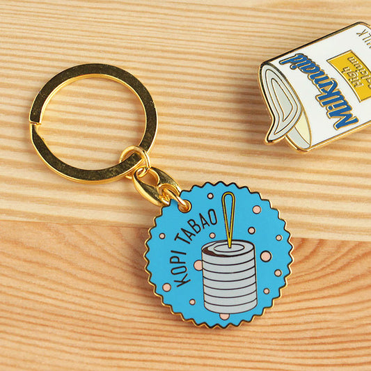 Kopitiam Keychain – Kopi Tabao